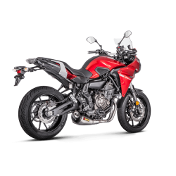 Akrapovic Yamaha Tracer 700 16-19 Racing Line 2/1 hexagonal lyddmper i titanium (ECE godkendt)