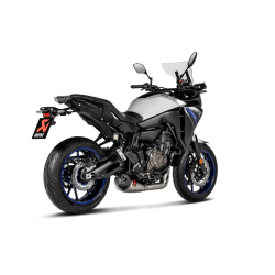 Akrapovic Yamaha Tracer 7 / GT 20-23 Racing Line 2/1 hexagonal lyddmper i titanium (ECE godkendt)