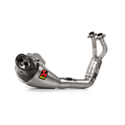 Akrapovic Yamaha Tracer 7 / GT 20-23 Racing Line 2/1 hexagonal lyddmper i titanium (ECE godkendt)