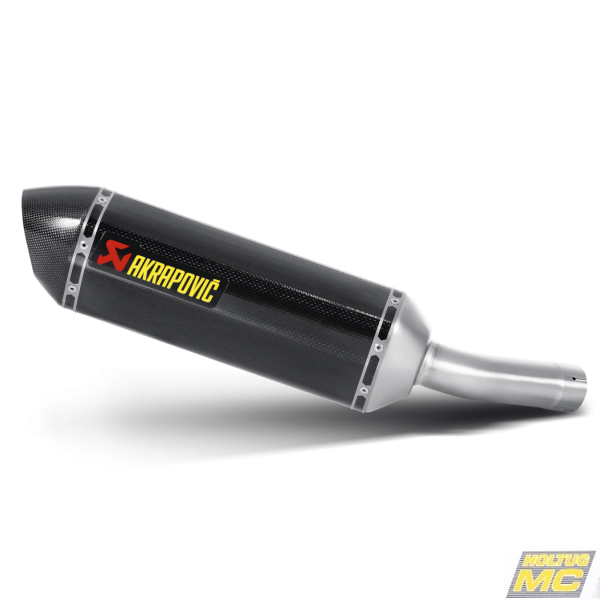 Akrapovic Yamaha FZ8/FZ8 Fazer 10-16 Slip-On Line hexagonal lyddmper i carbon (EC godkendt)
