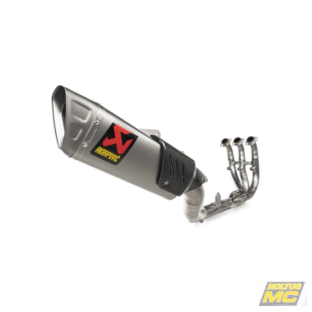 Akrapovic Yamaha YZF-R9 25-> Evolution Line 3/1 hexagonal lydd�mper i titanium