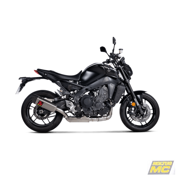 Akrapovic Yamaha MT-09 24-> Racing Line 3/1 hexagonal lyddmper i titanium (ECE godkendt)