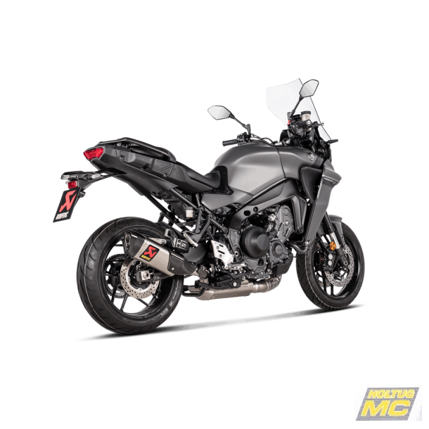 Akrapovic Yamaha Tracer 9/GT/GT+ 21-24 Racing Line 2/1 hexagonal lyddmper i titanium (ECE godkendt)