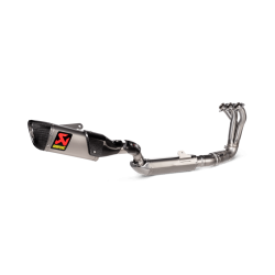 Akrapovic Yamaha Tracer 9/GT/GT+ 21-24 Racing Line 2/1 hexagonal lyddmper i titanium (ECE godkendt)