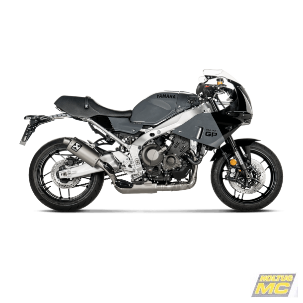 Akrapovic Yamaha XSR900 22-> Racing Line 3/1 oval lyddmper i titanium/carbon (ECE godkendt)
