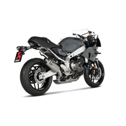Akrapovic Yamaha XSR900 22-> Racing Line 3/1 oval lyddmper i titanium/carbon (ECE godkendt)