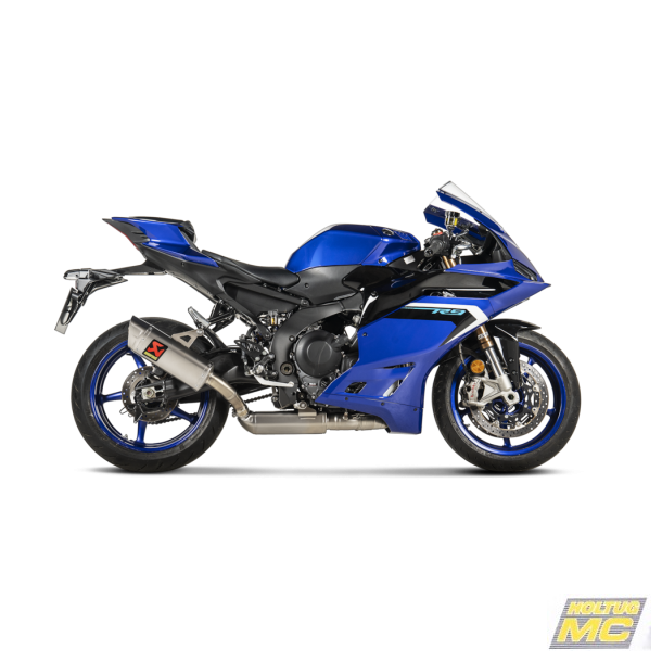 Akrapovic Yamaha YZF-R9 25-> Racing Line 3/1 hexagonal lyddmper i titanium (ECE godkendt)