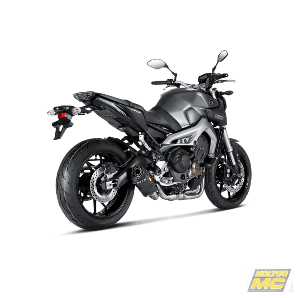 Akrapovic Yamaha MT-09 14-20 Racing Line 3/1 hexagonal lyddmper i carbon