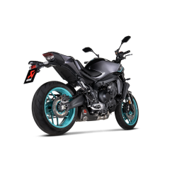 Akrapovic Yamaha MT-09 25-> Racing Line 3/1 underliggende lyddmper i rustfri/carbon