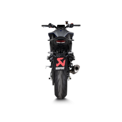 Akrapovic Yamaha MT-09 24-> Racing Line 3/1 hexagonal lydd�mper i sort coatet titanium