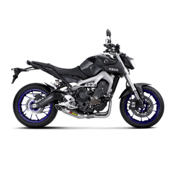 Akrapovic Yamaha MT-09 14-20 Racing Line 3/1 oval lyddmper i titanium (EC godkendt)