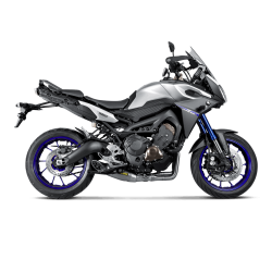 Akrapovic Yamaha Tracer 900 15-20 Racing Line 3/1 oval lyddmper i titanium (EC godkendt)