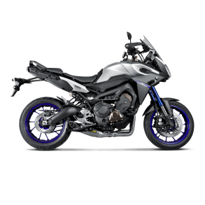 Akrapovic Yamaha Tracer 900 15-20 Racing Line 3/1 oval lyddmper i titanium (EC godkendt)