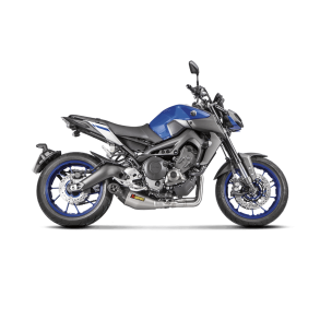 Akrapovic Yamaha MT-09 14-20 Racing Line 3/1 oval lyddmper i titanium/carbon (ECE godkendt)