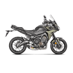 Akrapovic Yamaha Tracer 900 15-20 Racing Line 3/1 oval lyddmper i titanium/carbon (ECE godkendt)