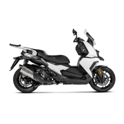 Akrapovic BMW C400 GT 19-20 Slip-On Line hexagonal lyddmper i titanium (ECE godkendt)