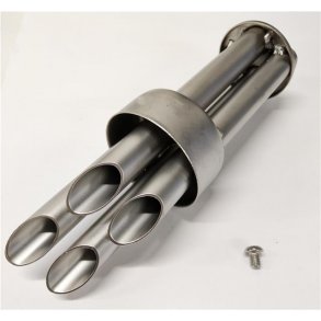 Akrapovic Honda CB650F 14-16 DB-killer til Racing Line 25-S-H6R12-HAFT