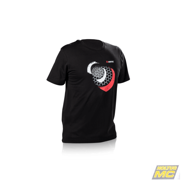 Akrapovi&#269; Lifestyle T-shirt "Mesh" herre i sort.