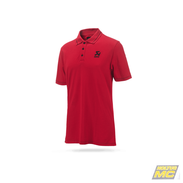 Akrapovic Corpo Poloshirt herre i rd