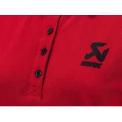 Akrapovic Corpo Poloshirt dame i rd
