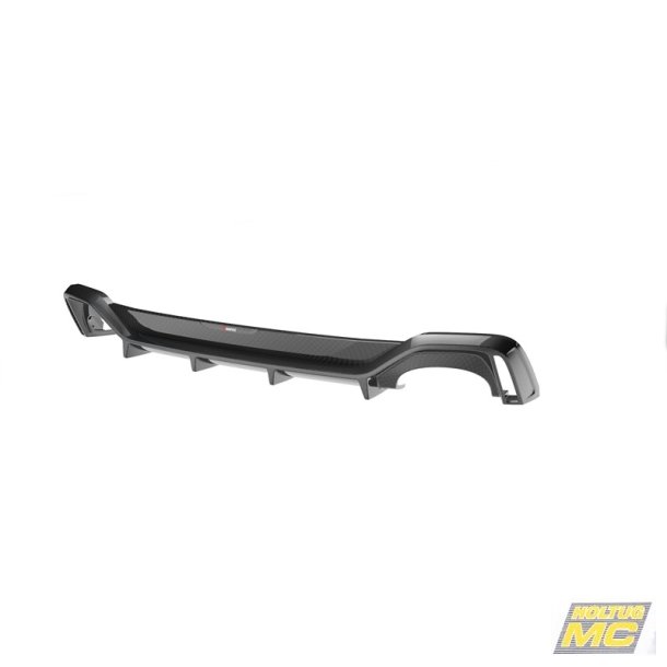 Akrapovic Audi RS6 Avant (C8) 20-> Rear Carbon Fiber Diffuser i blank carbon
