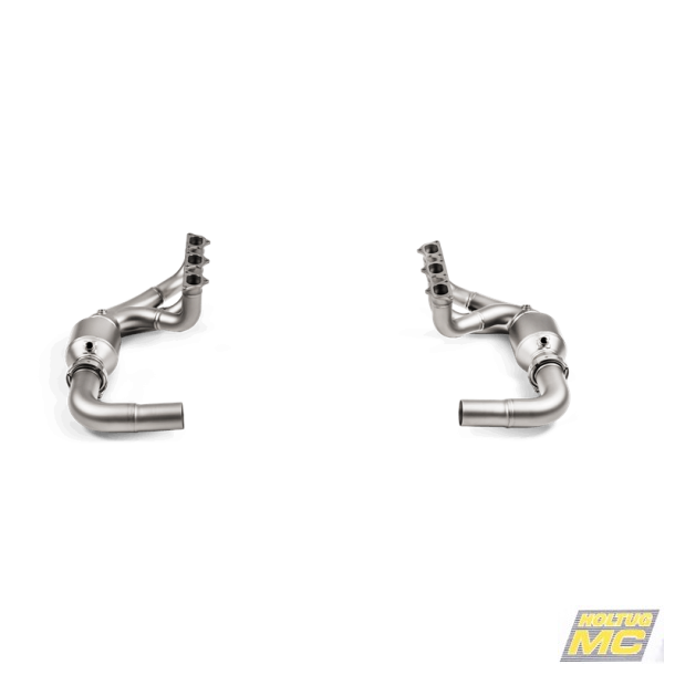 Akrapovic Porsche 911 GT3 RS (991.2) 18-20 Evolution Race Header Set (Titanium)