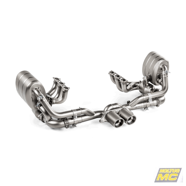Akrapovic Porsche 911 Speedster OPF/GPF 19-20 Evolution Header Set  (Titanium)