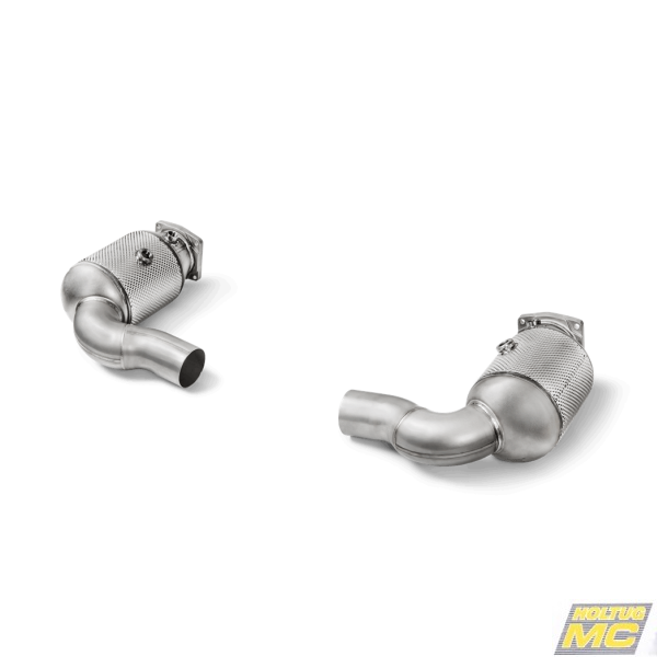 Akrapovic Porsche 911 Turbo/Turbo S (991.2) 16-19 Link Pipe st i rustfri