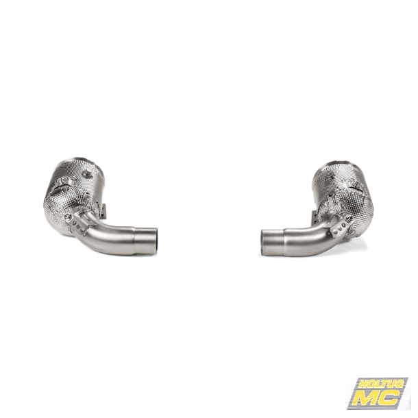 Akrapovic Porsche 911 Carrera S/4/4S/Cabriolet (992) OPF/GPF 19-23 Link Pipe Set (Rustfri)