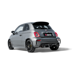 Akrapovic Abarth 595/595C/Turismo 12-20 Tail pipe set (Titanium)