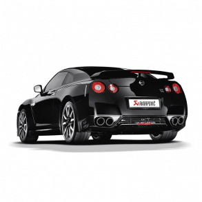 Akrapovic Nissan GT-R 08-23 Slip-On Line (Titanium) ECE-godkendt