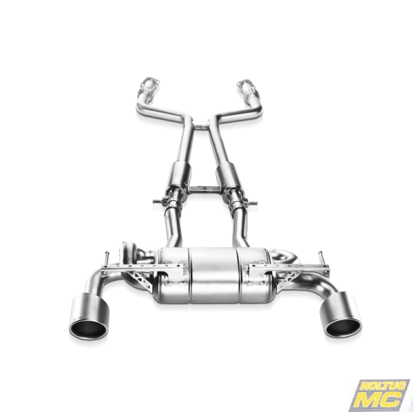 Akrapovic Nissan 370Z 09-20 Evolution Line (Rustfri)