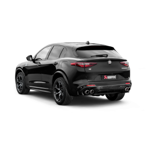 Akrapovic Alfa Romeo Stelvio Quadrifoglio 17-20 Evolution Line (Titanium) ECE godkendt