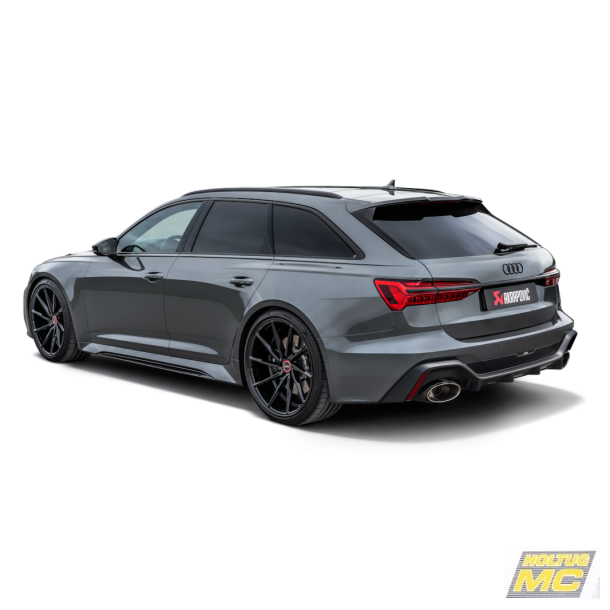 Akrapovic Audi RS6 Avant (C8) 20-> Evolution Line (Titanium) ECE godkendt