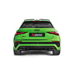 Akrapovic Audi RS3 Sportback (8Y) 22-> Evolution Line i titanium ECE-godkendt