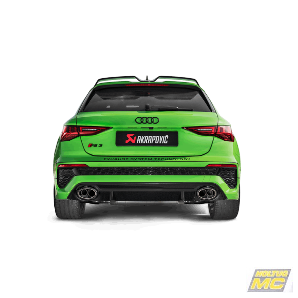 Akrapovic Audi RS3 Sportback (8Y) 22-> Evolution Line i titanium ECE-godkendt