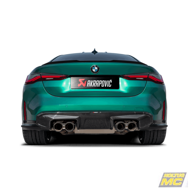 Akrapovic BMW M3 (G80) 21-> Slip-on Line i titanium (ECE-godkendt)