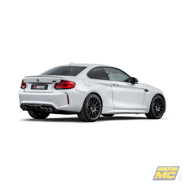 Akrapovic BMW M2 Competition (F87N) OPF/GPF 18-20 Slip-on Line (Titanium) ECE-godkendt