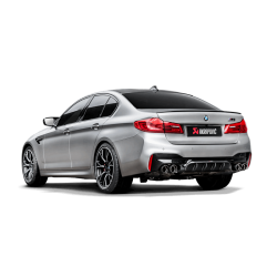 Akrapovic BMW M5 (F90) OPF/GPF 18-> Slip-On Line (Titanium) ECE-godkendt