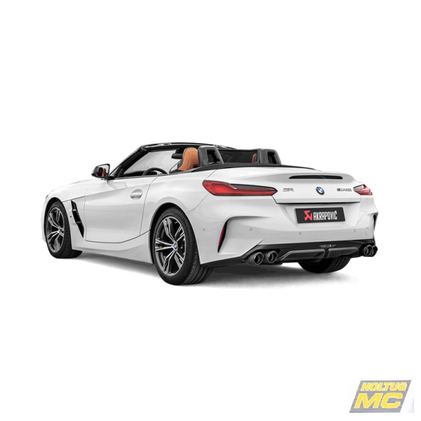 Akrapovic BMW Z4 M40i (G29) 19-23 Slip-on Line (Titanium) (ECE-godkendt)