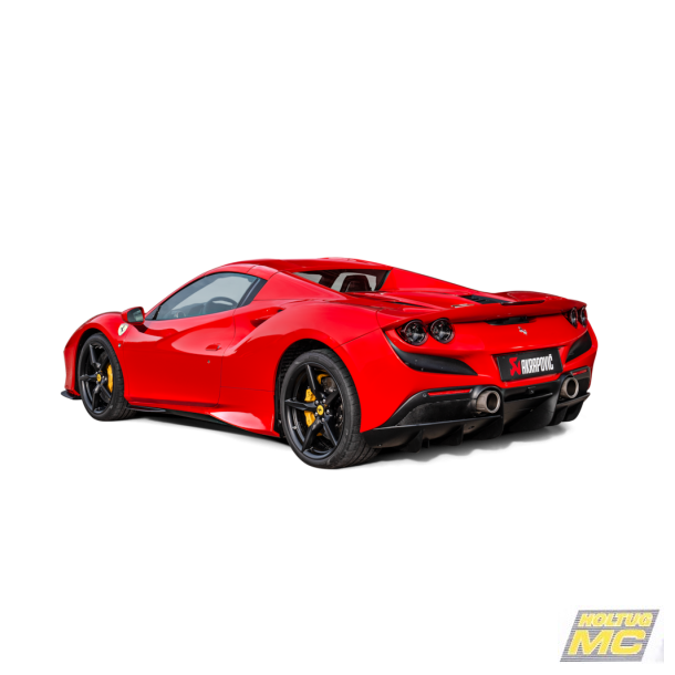 Kopi af Akrapovic Ferrari 488 GTB/488 Spider 16-19 Slip-On Line (Titanium)