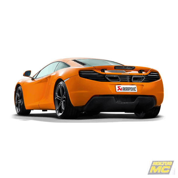 Akrapovic McLaren 12C/12C Spider 12-14 Slip-on Line (Titanium)
