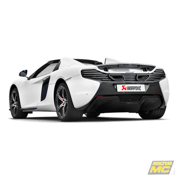 Akrapovic McLaren 650S/650S Spider 14-19 Slip-on Line (Titanium)