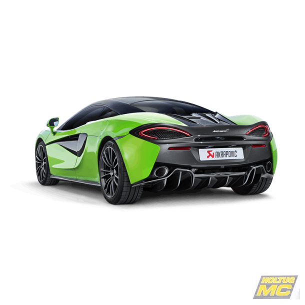 Akrapovic McLaren 540C 16-20 Slip-on Line (Titanium)