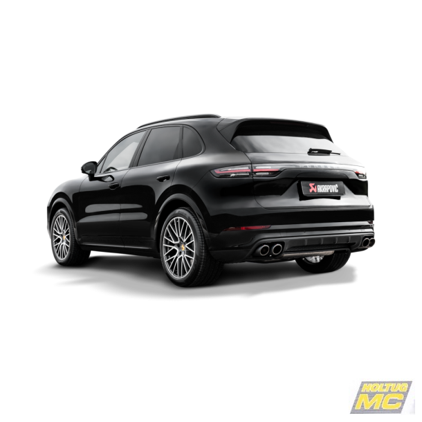 Akrapovic Porsche Cayenne (536) OPF/GPF 19-21 Evolution Line i titanium (ECE-godkendt)