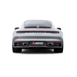 Akrapovic Porsche 911 Carrera S/4/4S/Cabriolet (992) OPF/GPF 19-23 Slip-On Race Line (Titanium)