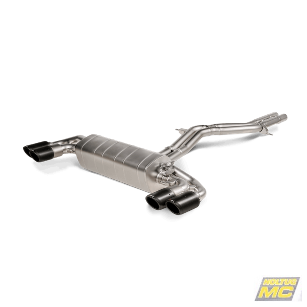 Akrapovic Porsche Cayenne Turbo/Coup (536) OPF/GPF 19-21 Evolution Line (Titanium) ECE-godkendt