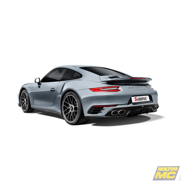 Akrapovic Porsche 911 Turbo/Turbo S (991.2) 16-19 Slip-on line (Titanium)