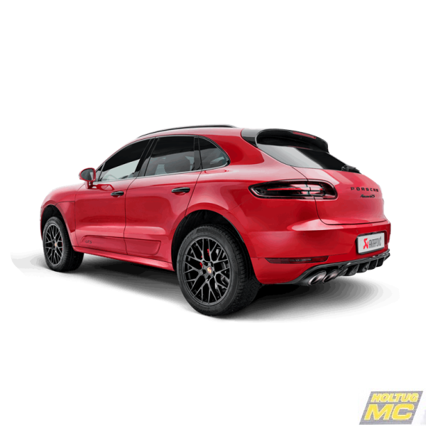 Akrapovic Porsche Macan S (95B) 14-18 Evolution Line (Titanium) ECE-godkendt