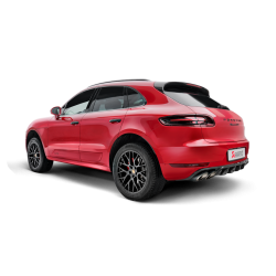 Akrapovic Porsche Macan S (95B) 14-18 Evolution Line i titanium (ECE-godkendt)